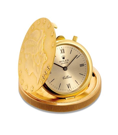rolex cellini coin watch